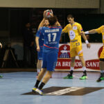 19.03.2016. 1/8 finału Ligi Mistrzów piłkarzy ręcznych: Mieszkow Brześć - Vive Tauron Kielce / Kamil Król / Radio Kielce