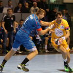 19.03.2016. 1/8 finału Ligi Mistrzów piłkarzy ręcznych: Mieszkow Brześć - Vive Tauron Kielce / Kamil Król / Radio Kielce