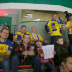 19.03.2016. 1/8 finału Ligi Mistrzów: Mieszkow Brześć - Vive Tauron Kielce. Kieleccy kibice / Kamil Król / Radio Kielce