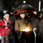 01.03.2016 Kielce. Narodowy Dzień Pamięci Żołnierzy Wyklętych. Uroczystości pod Pomnikiem Pamięci Żołnierzy Armii Krajowej. / Jarosław Kubalski / Radio Kielce