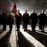 01.03.2016 Kielce. Narodowy Dzień Pamięci Żołnierzy Wyklętych. Uroczystości pod Pomnikiem Pamięci Żołnierzy Armii Krajowej. / Jarosław Kubalski / Radio Kielce
