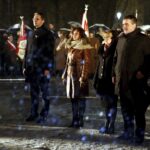 01.03.2016 Kielce. Narodowy Dzień Pamięci Żołnierzy Wyklętych. Uroczystości pod Pomnikiem Pamięci Żołnierzy Armii Krajowej. / Jarosław Kubalski / Radio Kielce