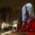 01.03.2016 Kielce. Narodowy Dzień Pamięci Żołnierzy Wyklętych. Uroczystości pod Pomnikiem Pamięci Żołnierzy Armii Krajowej. / Jarosław Kubalski / Radio Kielce