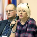 07.03.2016 Kielce. Spotkanie pracowników Wydziału Polityki Społecznej ŚUW z samorządowcami na temat programu Rodzina 500+ . Anna Gromska. / Jarosław Kubalski / Radio Kielce