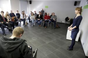 14.03.2016 Kielce. Spotkanie regionalne Młodzieżowych Rad Gminnych w Muzeum Dialogu Kultur. / Jarosław Kubalski / Radio Kielce