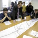 16.03.2016 Kielce. Konferencja na temat modernizacji ulic Wojska Polskiego , Zagnańskiej i Witosa. / Jarosław Kubalski / Radio Kielce