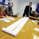 16.03.2016 Kielce. Konferencja na temat modernizacji ulic Wojska Polskiego , Zagnańskiej i Witosa. / Jarosław Kubalski / Radio Kielce