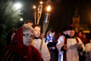 18.03.2016 Masłów. Droga Krzyżowa. / Jarosław Kubalski / Radio Kielce