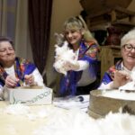 19.03.2016 Osiny. Centrum Twórczości Ludowej. Darcie pierza. / Jarosław Kubalski / Radio Kielce