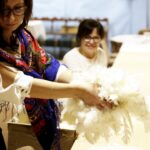 19.03.2016 Osiny. Centrum Twórczości Ludowej. Darcie pierza. / Jarosław Kubalski / Radio Kielce