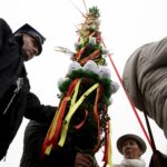 20.03.2016 Skalbmierz. Niedziela Palmowa. Palmy Wielkanocne. / Jarosław Kubalski / Radio Kielce