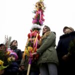 20.03.2016 Skalbmierz. Niedziela Palmowa. Palmy Wielkanocne. / Jarosław Kubalski / Radio Kielce