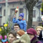 20.03.2016 Skalbmierz. Niedziela Palmowa. Palmy Wielkanocne. / Jarosław Kubalski / Radio Kielce