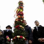 20.03.2016 Skalbmierz. Niedziela Palmowa. Palmy Wielkanocne. / Jarosław Kubalski / Radio Kielce