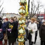 20.03.2016 Skalbmierz. Niedziela Palmowa. Palmy Wielkanocne. / Jarosław Kubalski / Radio Kielce