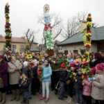 20.03.2016 Skalbmierz. Niedziela Palmowa. Palmy Wielkanocne. / Jarosław Kubalski / Radio Kielce