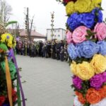 20.03.2016 Skalbmierz. Niedziela Palmowa. Palmy Wielkanocne. / Jarosław Kubalski / Radio Kielce