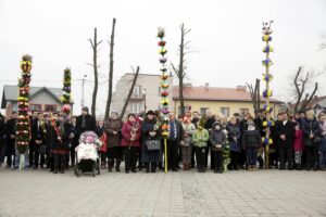 20.03.2016 Skalbmierz. Niedziela Palmowa. Palmy Wielkanocne. / Jarosław Kubalski / Radio Kielce