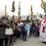 20.03.2016 Skalbmierz. Niedziela Palmowa. Palmy Wielkanocne. / Jarosław Kubalski / Radio Kielce