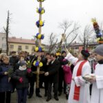 20.03.2016 Skalbmierz. Niedziela Palmowa. Palmy Wielkanocne. / Jarosław Kubalski / Radio Kielce