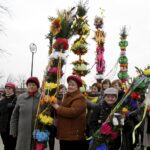 20.03.2016 Skalbmierz. Niedziela Palmowa. Palmy Wielkanocne. / Jarosław Kubalski / Radio Kielce