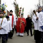 20.03.2016 Skalbmierz. Niedziela Palmowa. Palmy Wielkanocne. / Jarosław Kubalski / Radio Kielce