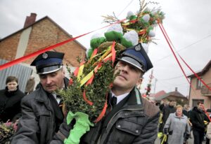 20.03.2016 Skalbmierz. Niedziela Palmowa. Palmy Wielkanocne. / Jarosław Kubalski / Radio Kielce