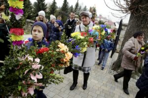 20.03.2016 Skalbmierz. Niedziela Palmowa. Palmy Wielkanocne. / Jarosław Kubalski / Radio Kielce