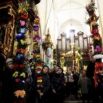 20.03.2016 Skalbmierz. Niedziela Palmowa. Palmy Wielkanocne. / Jarosław Kubalski / Radio Kielce