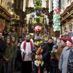 20.03.2016 Skalbmierz. Niedziela Palmowa. Palmy Wielkanocne. / Jarosław Kubalski / Radio Kielce