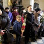 20.03.2016 Skalbmierz. Niedziela Palmowa. Palmy Wielkanocne. / Jarosław Kubalski / Radio Kielce