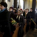 20.03.2016 Skalbmierz. Niedziela Palmowa. Palmy Wielkanocne. / Jarosław Kubalski / Radio Kielce