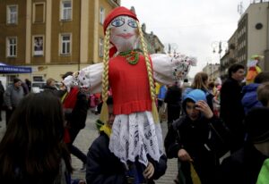 21.03.2016 Kielce. Happening " Obudź w sobie wiosnę". / Jarosław Kubalski / Radio Kielce