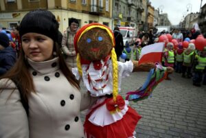 21.03.2016 Kielce. Happening " Obudź w sobie wiosnę". / Jarosław Kubalski / Radio Kielce