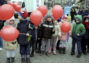 21.03.2016 Kielce. Happening " Obudź w sobie wiosnę". / Jarosław Kubalski / Radio Kielce