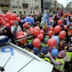 21.03.2016 Kielce. Happening " Obudź w sobie wiosnę". / Jarosław Kubalski / Radio Kielce
