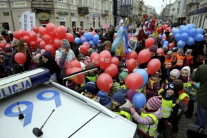 21.03.2016 Kielce. Happening " Obudź w sobie wiosnę". / Jarosław Kubalski / Radio Kielce