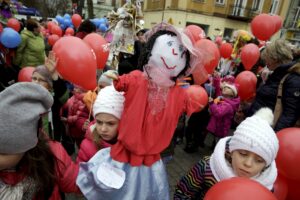 21.03.2016 Kielce. Happening " Obudź w sobie wiosnę". / Jarosław Kubalski / Radio Kielce