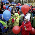 21.03.2016 Kielce. Happening " Obudź w sobie wiosnę". / Jarosław Kubalski / Radio Kielce