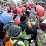 21.03.2016 Kielce. Happening " Obudź w sobie wiosnę". / Jarosław Kubalski / Radio Kielce