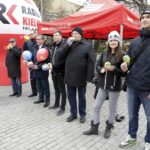 21.03.2016 Kielce. Happening " Obudź w sobie wiosnę". / Jarosław Kubalski / Radio Kielce
