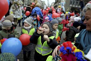 21.03.2016 Kielce. Happening " Obudź w sobie wiosnę". / Jarosław Kubalski / Radio Kielce