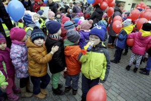 21.03.2016 Kielce. Happening " Obudź w sobie wiosnę". / Jarosław Kubalski / Radio Kielce