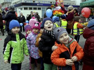 21.03.2016 Kielce. Happening " Obudź w sobie wiosnę". / Jarosław Kubalski / Radio Kielce