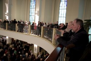 25.03.2016 Kielce. Droga Krzyżowa w kościele św. Jadwigi Królowej. / Jarosław Kubalski / Radio Kielce