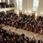 25.03.2016 Kielce. Droga Krzyżowa w kościele św. Jadwigi Królowej. / Jarosław Kubalski / Radio Kielce