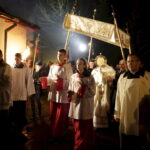 26.03.2016 Koprzywnica. Bziuki. Procesja po mszy rezurekcyjnej. / Jarosław Kubalski / Radio Kielce