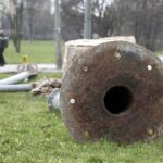 29.03.2016 Kielce. Porzucona stara sygnalizacja na skrzyżowaniu ulic Grunwaldzka i Jagiellońska. / Jarosław Kubalski / Radio Kielce