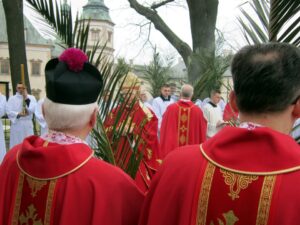 20.01.2016 Kielce. Niedziela Palmowa w Katedrze. / Robert Felczak / Radio Kielce