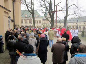 20.01.2016 Kielce. Niedziela Palmowa w Katedrze. / Robert Felczak / Radio Kielce